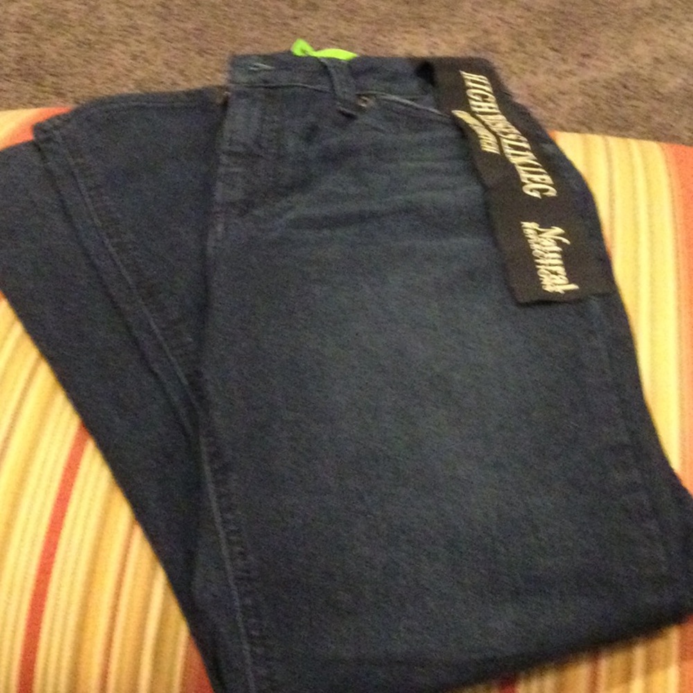 NWT Natural Reflections Dark High Rise Jeans